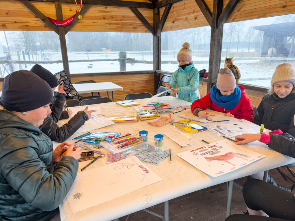 Zajęcia manualno-artystyczne podczas Ferii w siodle 2026