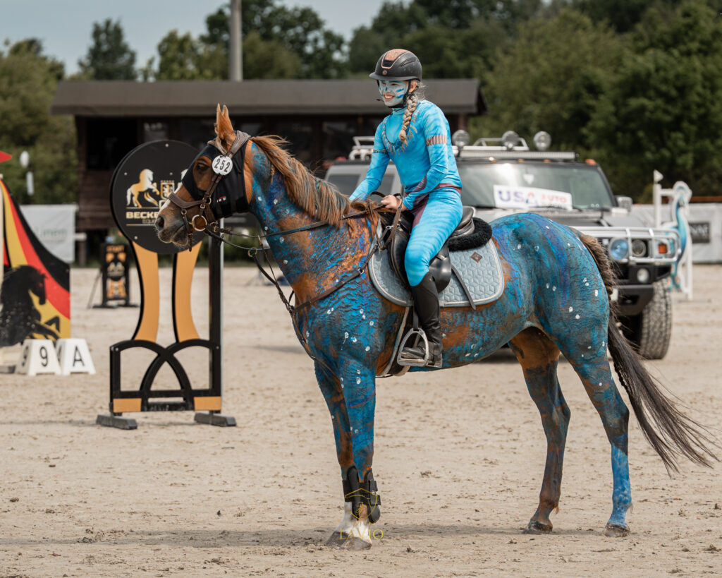 Patrycja i Melisa podczas THE ONE EQUESTRIAN CHAMPIONSHIP